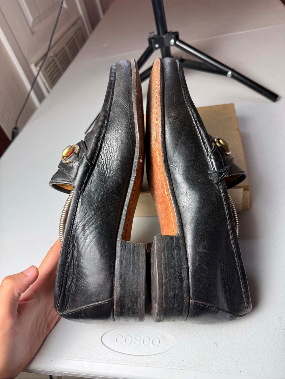 Vintage Gucci Early Tom Ford Era Horsebit Loafers Shoes see measurements - Picture 7 of 16